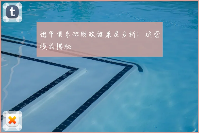 德甲俱乐部财政健康度分析：运营模式揭秘